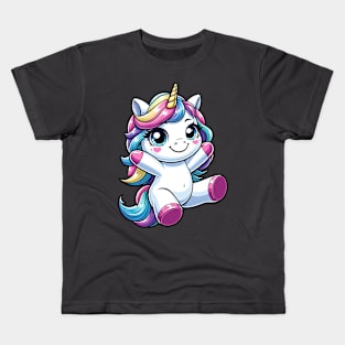 Unicorn S01 D85 Kids T-Shirt